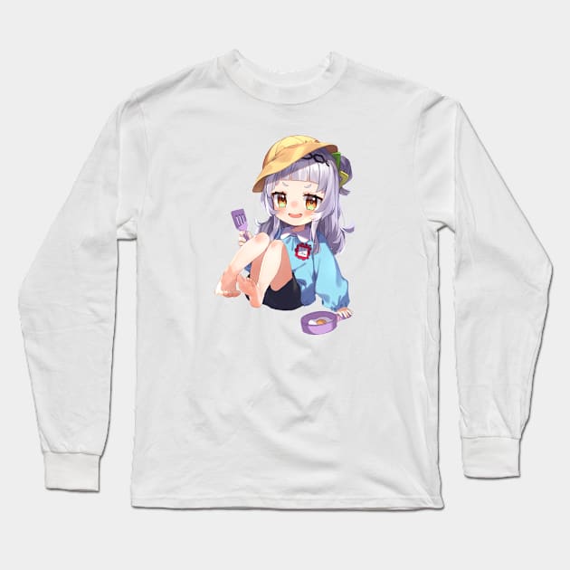 Murasaki Shion Hololive Long Sleeve T-Shirt by Soonymarwick